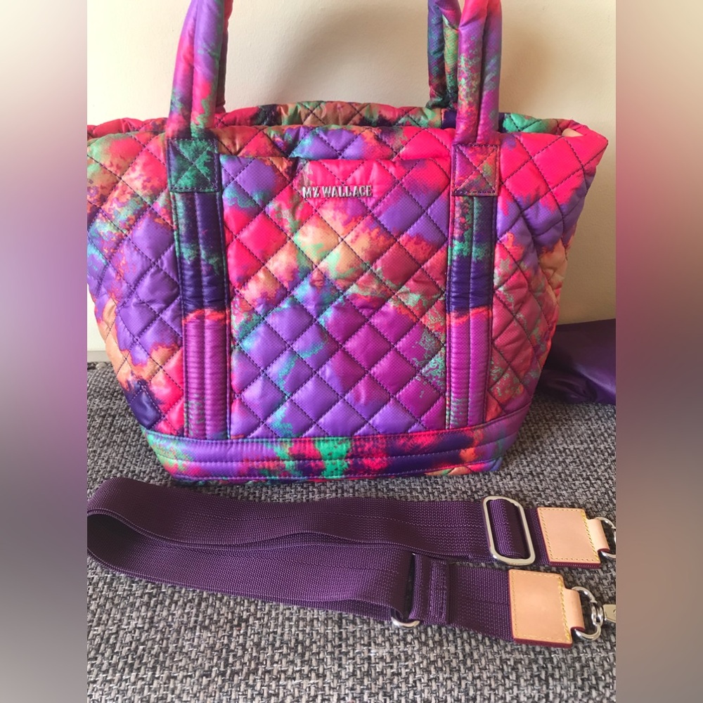 💜 MZ Wallace Small Aura Empire Tote